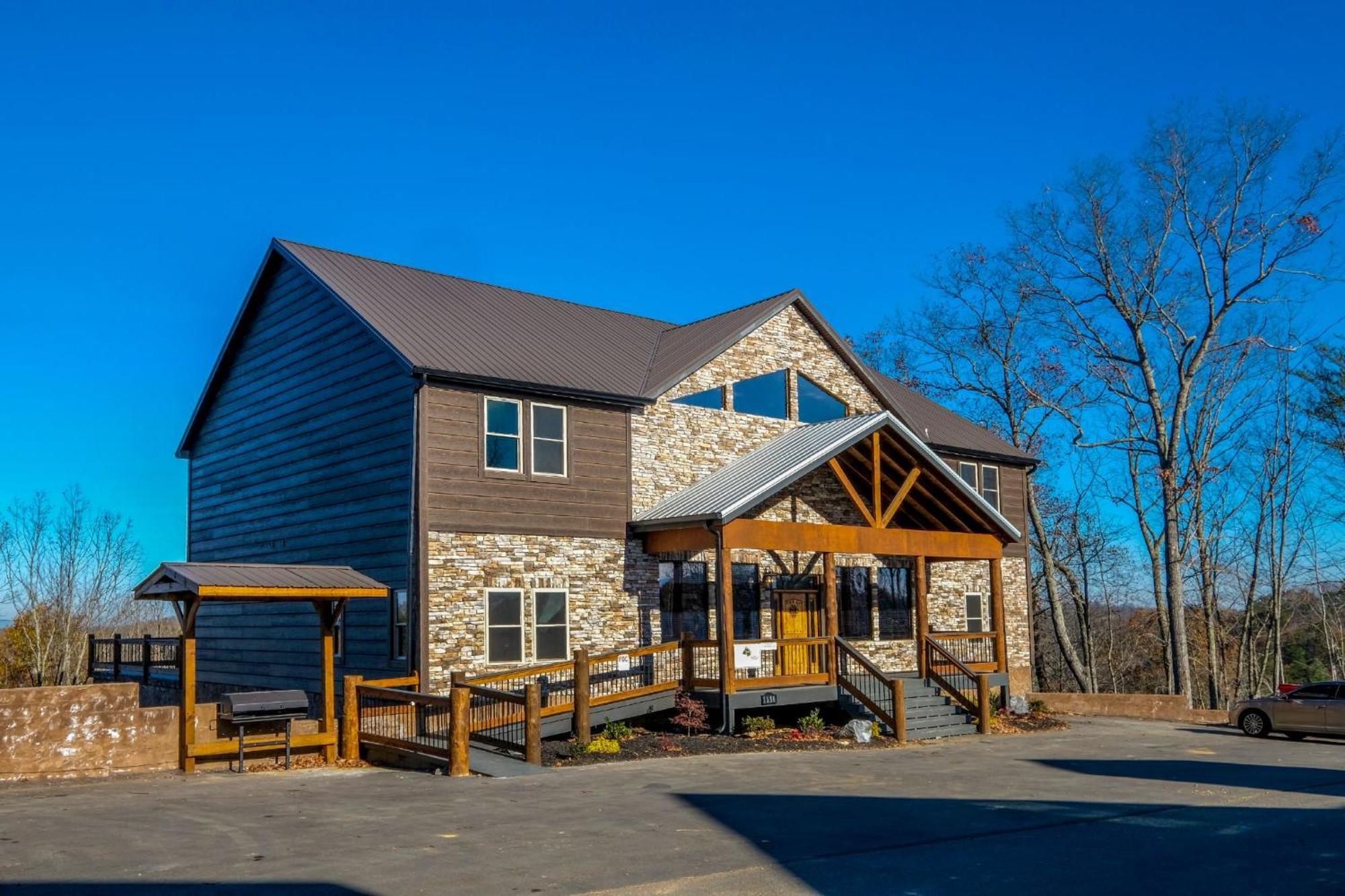 Swim And Gym Mansion Villa Pigeon Forge Dış mekan fotoğraf