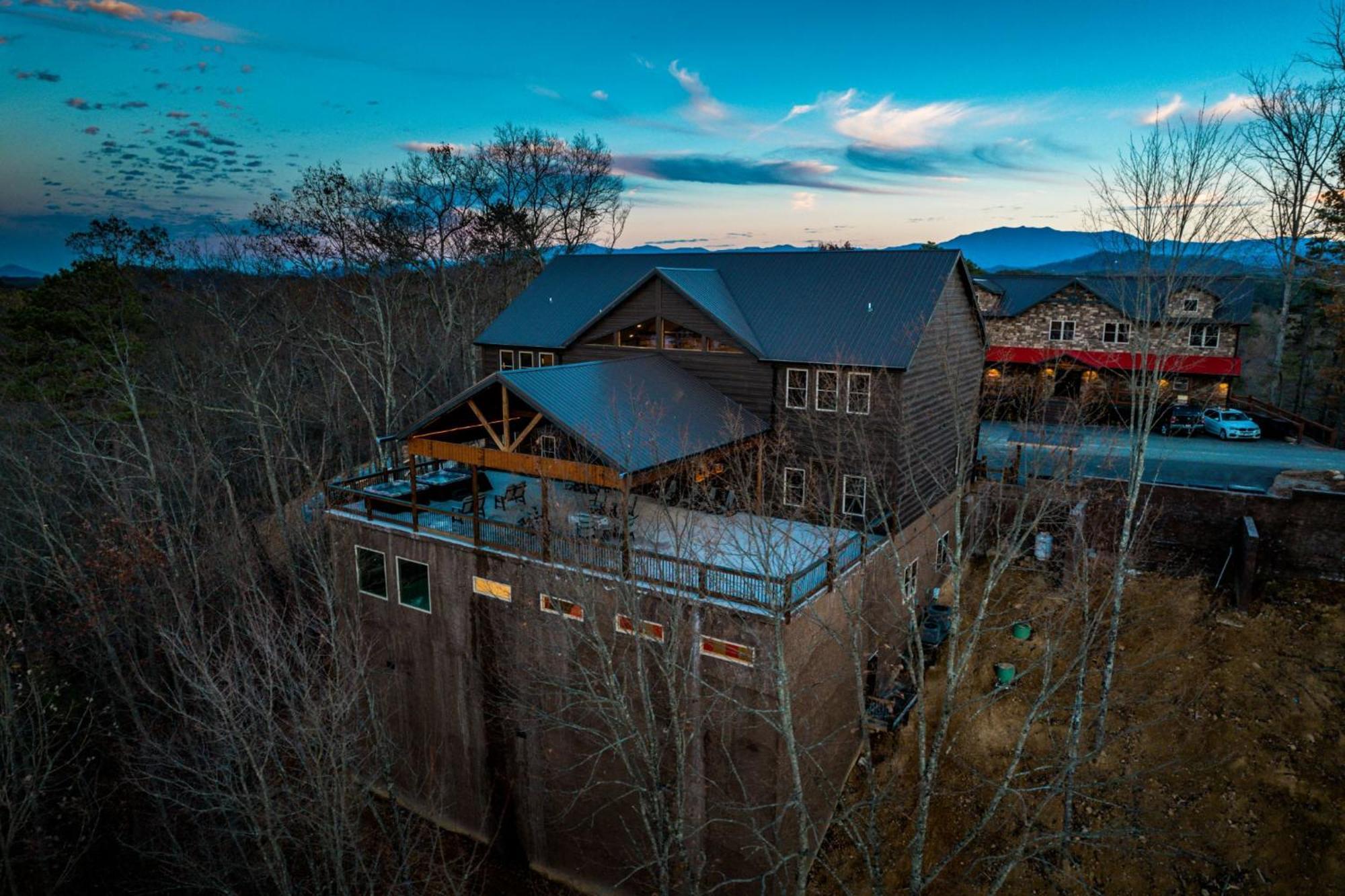 Swim And Gym Mansion Villa Pigeon Forge Dış mekan fotoğraf