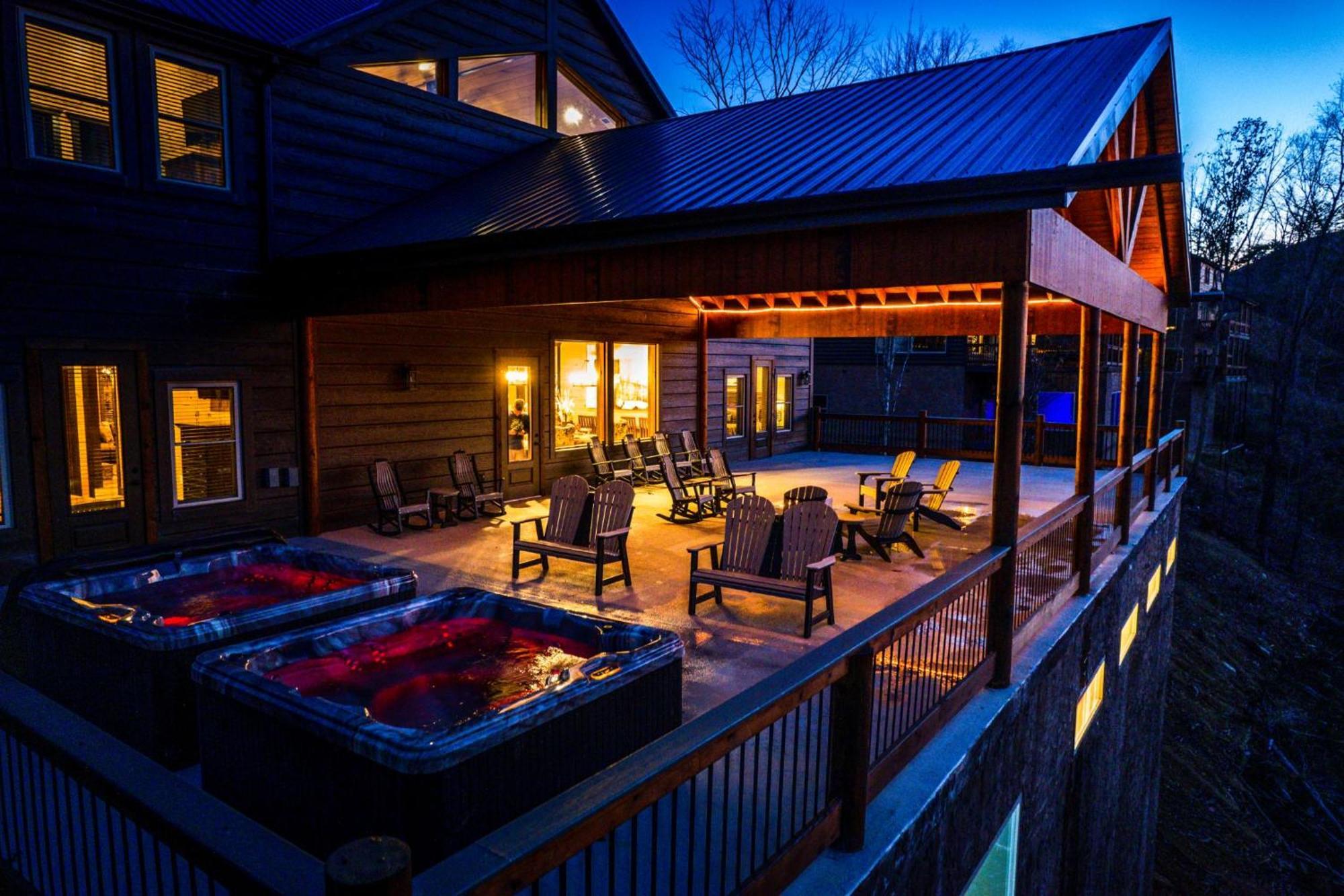 Swim And Gym Mansion Villa Pigeon Forge Dış mekan fotoğraf