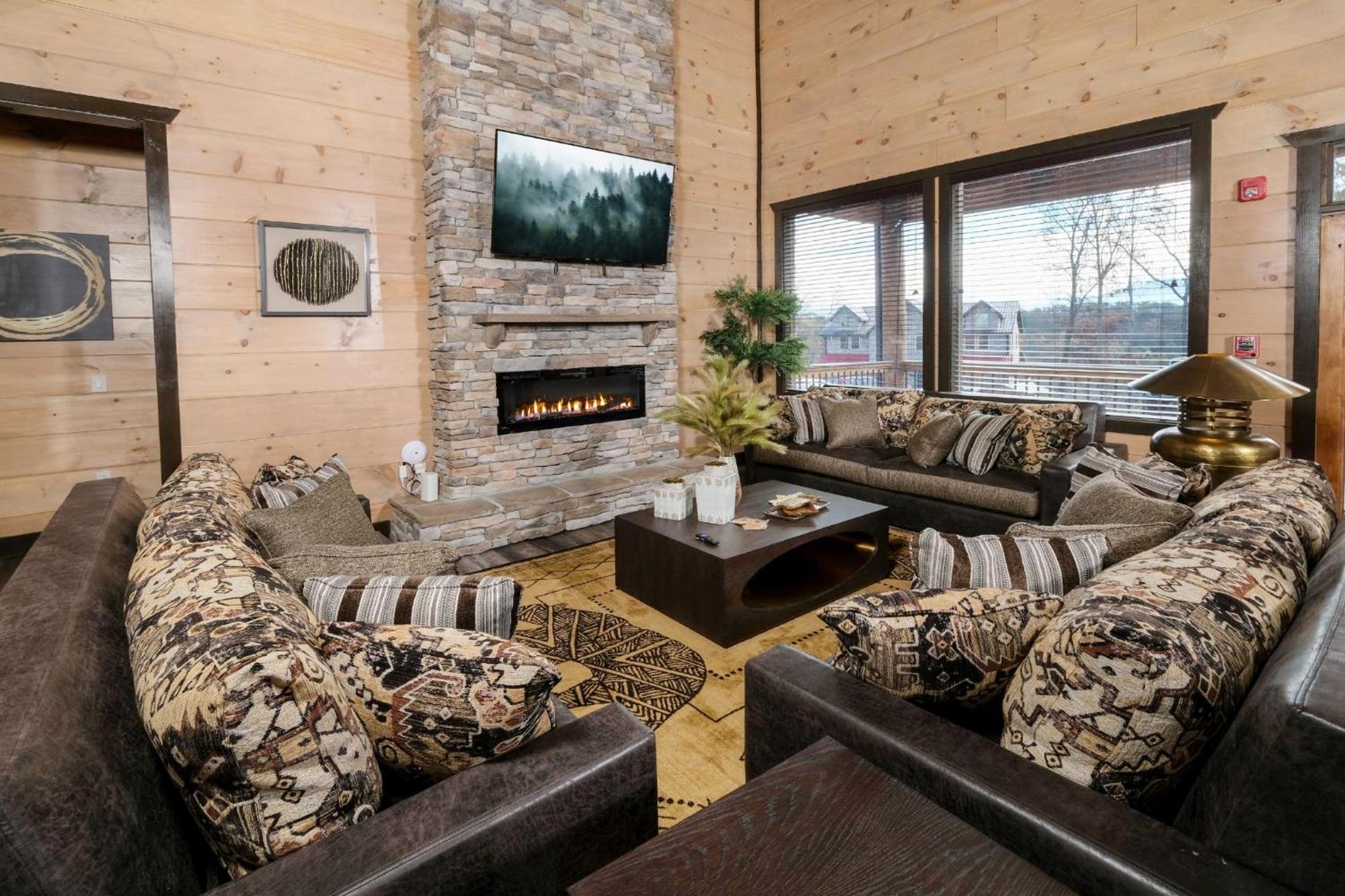 Swim And Gym Mansion Villa Pigeon Forge Dış mekan fotoğraf